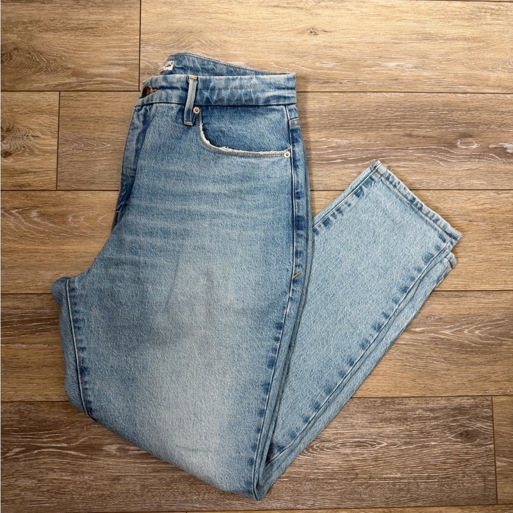 Good American Classic Blue Denim Jeans Sz 10/30